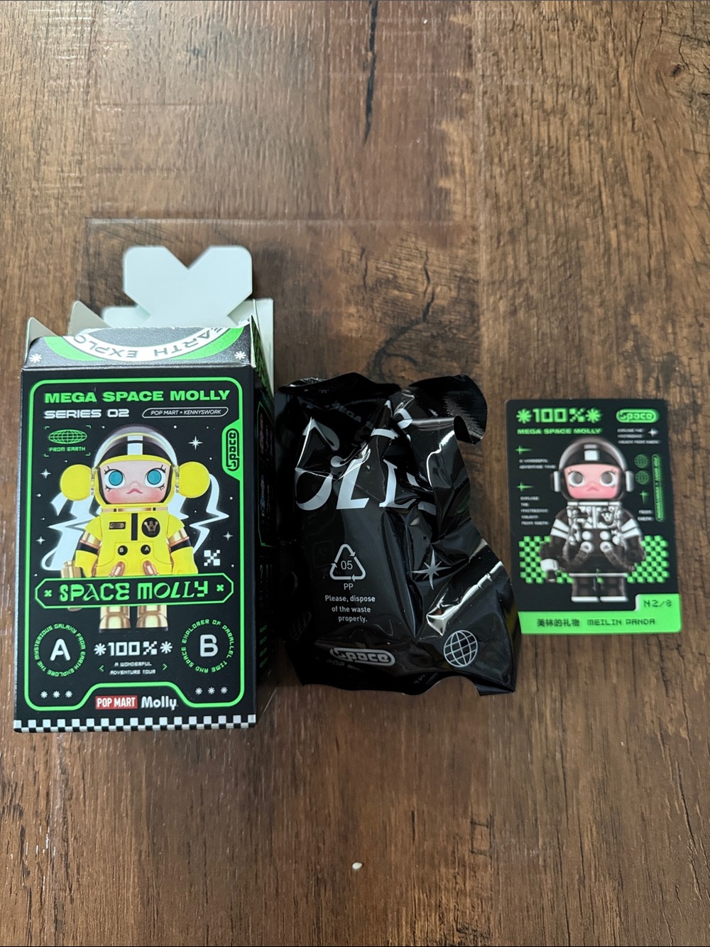100% Mega Space Molly-Melin Panda